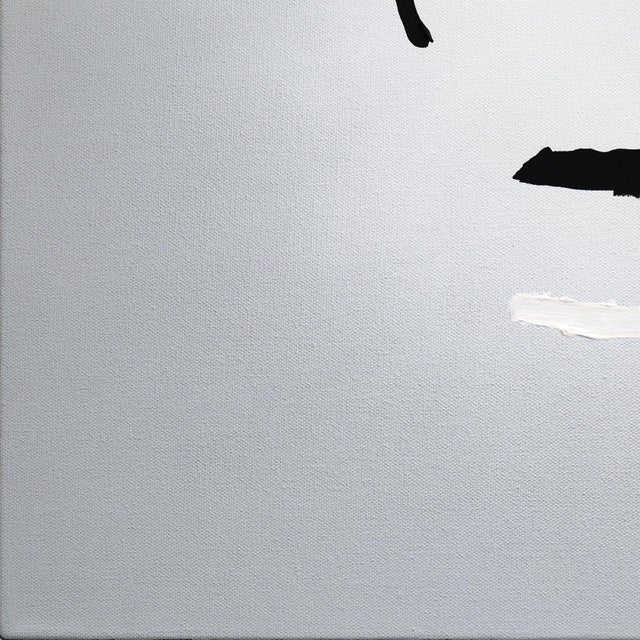 Spike Head - Abstract Quirky Figurative Portrait Mixed Media Art on Canvas Original Artwork by Soren Grau For Sale - Image 4 of 9