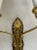 Neoclassical Vintage Neoclassical Style Solid Brass Wall Sconce Two Light Arm For Sale - Image 3 of 6