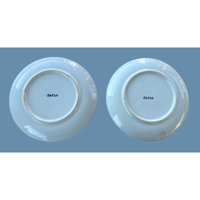 Vintage Blue and White Wall Plates - Set of 10 For Sale - Image 10 of 14