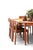 Wood Danish Dining Chairs in Teak and Leather, 1960s, Set of 6 For Sale - Image 7 of 18