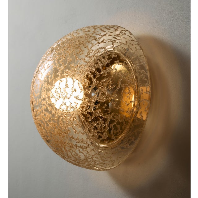 Gold Vintage Teacher Wall Lamp, 1970s For Sale - Image 8 of 11