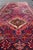 Antique Persian Joshaghan Runner With Diamond Medallions in Deep Red 3'5 X 10'6 For Sale - Image 9 of 12