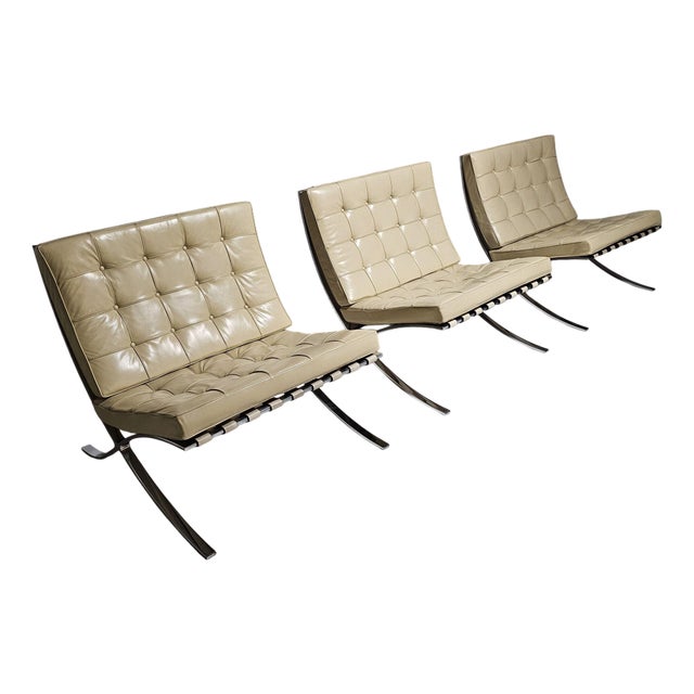 Barcelona Chair by Mies Van Der Rohe for Knoll International, 1960s For Sale