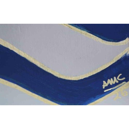 Contemporary Anna Maria Caboni, Sea, Acrylic Painting, 2026 For Sale - Image 3 of 4