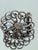 Metal Vintage Mid Century Modern Hans Hansen 925 Sterling Silver Filigree Pendant Necklace, Denmark 1960s For Sale - Image 7 of 10