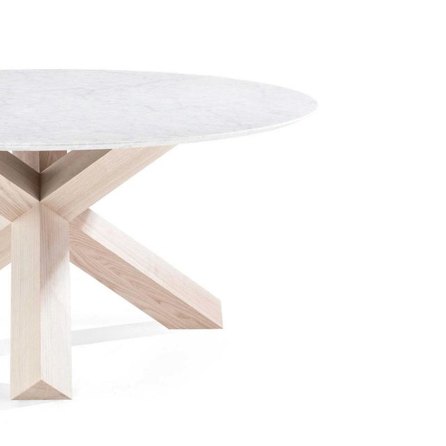 La Rotonda Table in Wood and Glass by Mario Bellini For Sale - Image 3 of 10