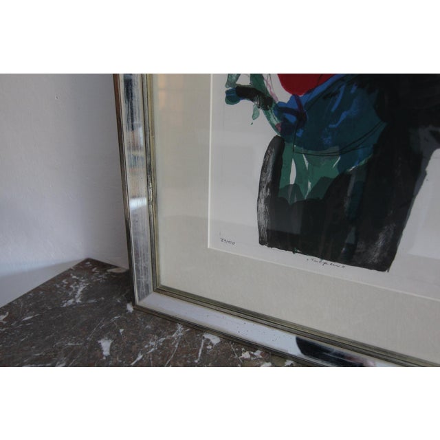 Oskar Koller, Tulips, Color Lithograph, 1992, Framed For Sale - Image 14 of 18