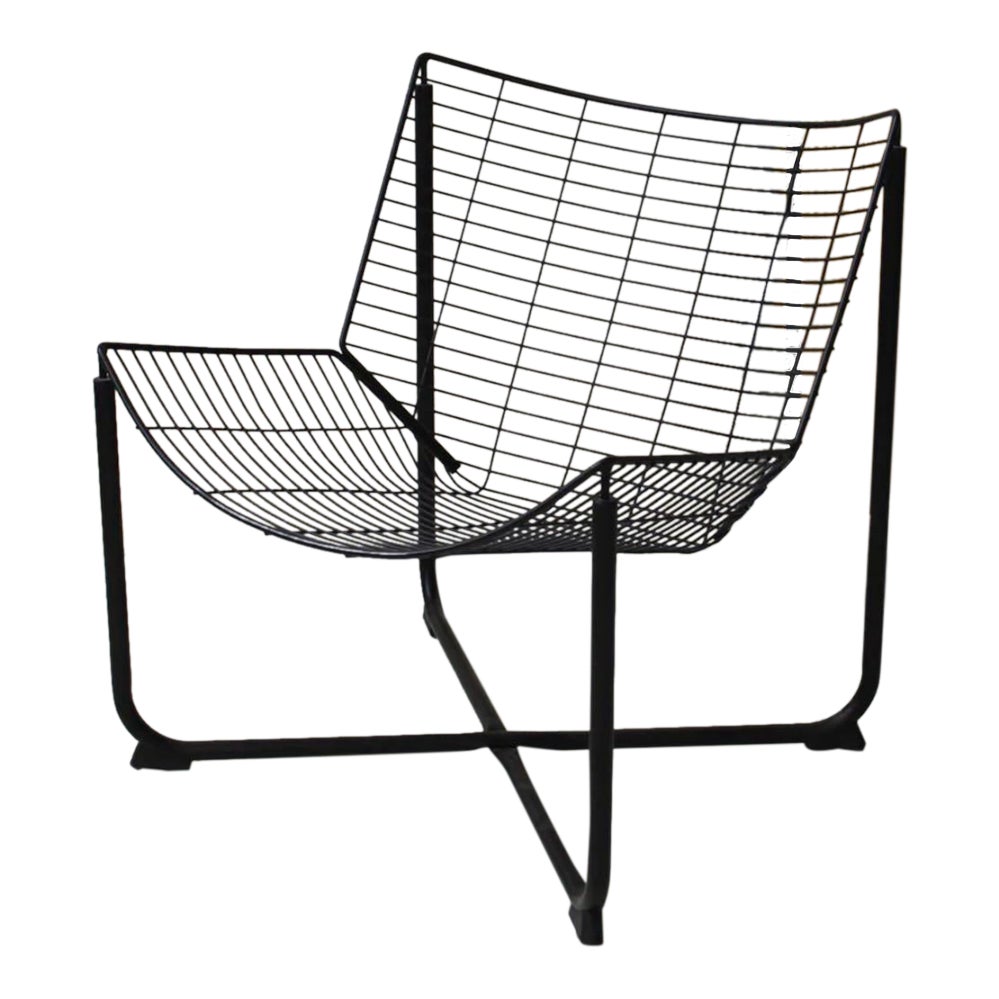 1980s "Jarpen" Wire Chair by Niels Gammelgaard for Ikea Chairish