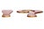 Solid brass paperweights for urgent exclamation point and inquiry question mark stacks of unruly papers. Question mark, 6"...