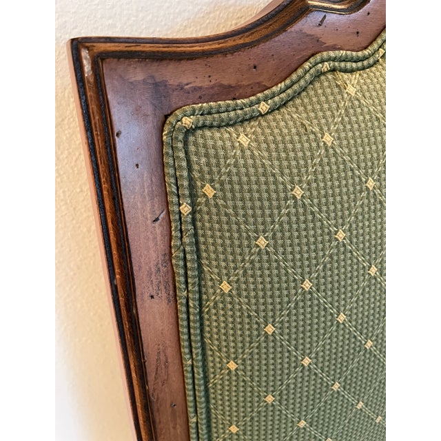 2000 - 2009 Ethan Allen Upholstered Dining Chairs - Set of 2 For Sale - Image 5 of 7