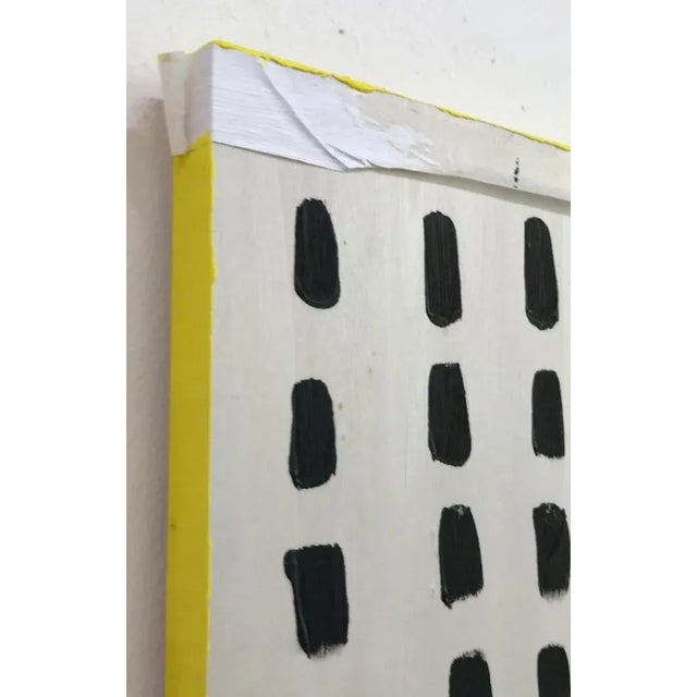 Optimism Painting I - acrylic & mixed media on wood, 2019 16 x 16" inches / 41 x 41 cm mint condition - original and...