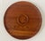 Jens Quistgaard for Dansk Danish design staved teak swivelling lazy Susan tabletop serving centerpiece. Beautiful natural...