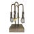 1940s Bronze Biomorphic Table Lamp For Sale