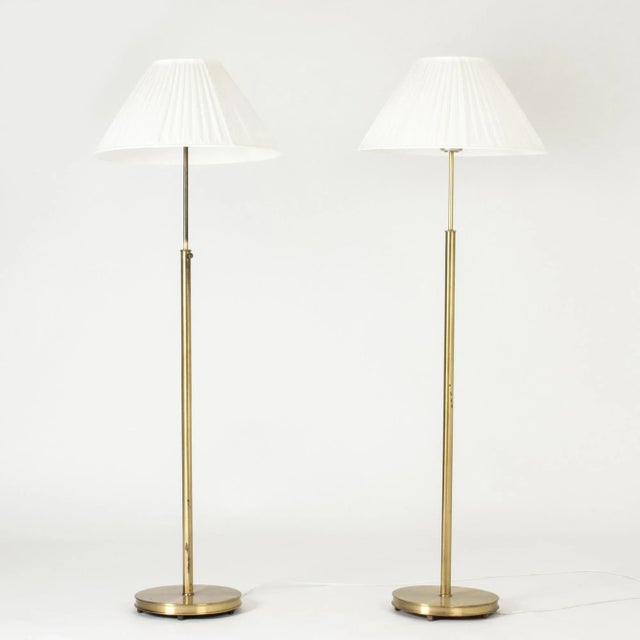 Vintage Floor Lamps by Josef Frank for Svenskt Tenn, 1950s, Set of 2 For Sale - Image 10 of 10