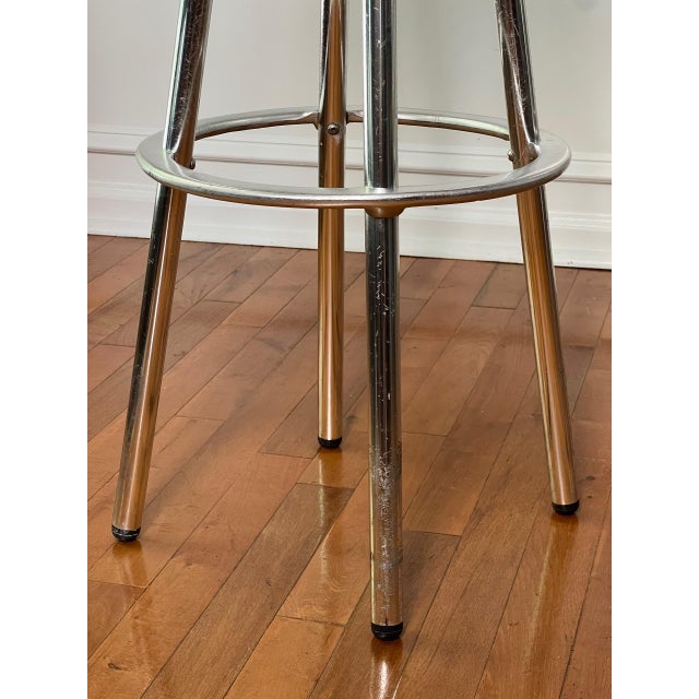 Industrial Aluminum Bar Stools by Joan Casas I Ortinez for Indecasa, Spain, 1980s For Sale - Image 10 of 13