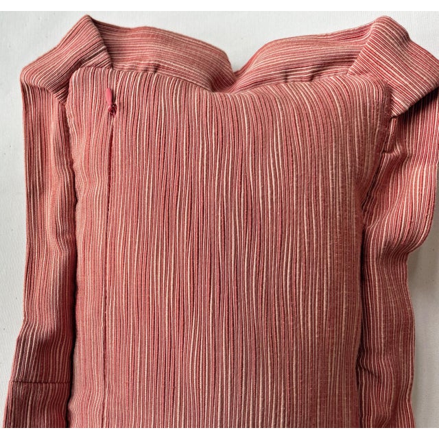 Manuel Canovas Set of 2 Lumbar Pillows With Extra Fabric from Manuel Canovas For Sale - Image 4 of 5