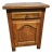 Late 20th Century French Solid Oak Vintage Cabinet For Sale