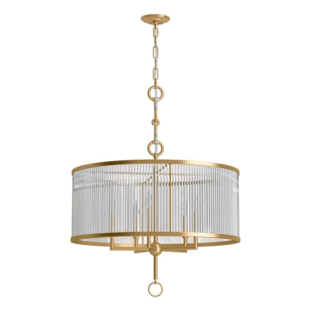 Terret 5 Light Chandelier 27748-Ch05-BVL (Brushed Bronze) For Sale