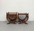 Coastal Vintage Rattan & Woven Rattan Coastal Nightstands - Set of 2 For Sale - Image 3 of 6