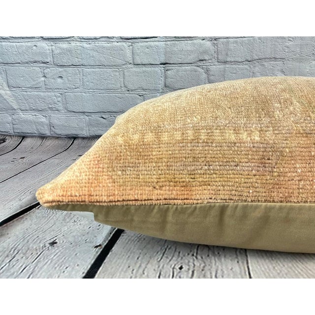 16 x 24 Rug Pillow Sultan's Solace Turkish Pillow Cushion Cover For Sale - Image 4 of 4