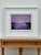 Early 21st Century Twilight over Water - Miniature Art in Lavender by Contemporary British Artist 2025 For Sale - Image 5 of 11