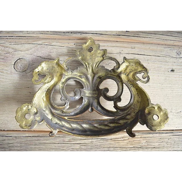 Empire Handles Bronze, 1840s, Set of 2 For Sale - Image 6 of 8