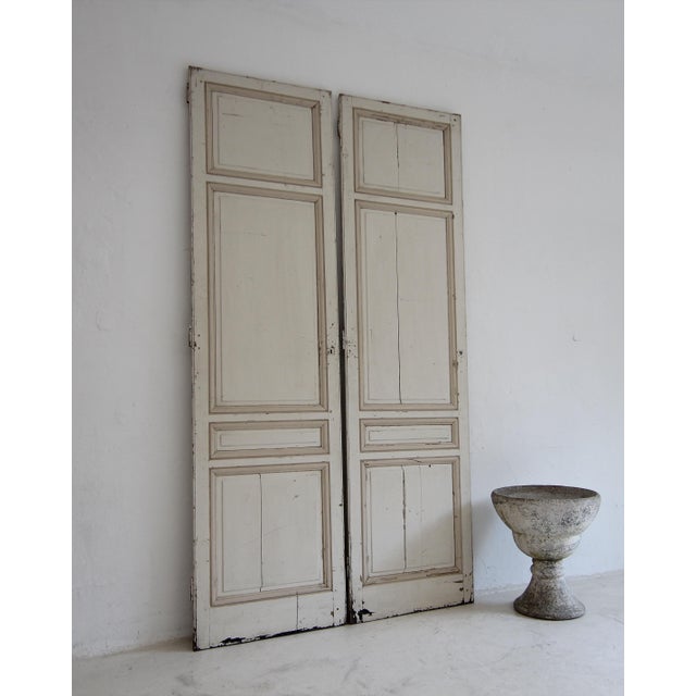 Antique Built-in Cupboard Doors from Befos, Set of 2 For Sale - Image 3 of 18
