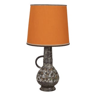 Vintage Ceramic Floor Lamp, West Germany, 1960s For Sale