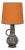 Vintage Ceramic Floor Lamp, West Germany, 1960s For Sale