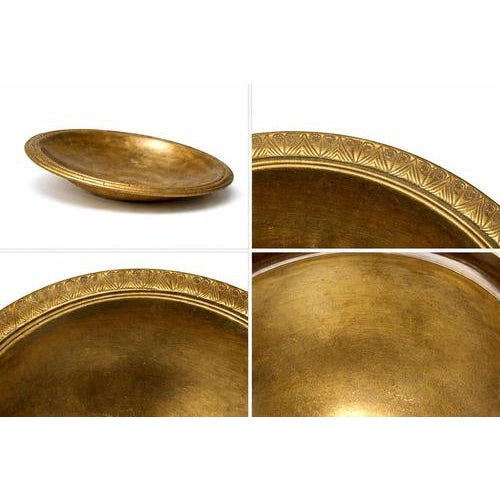 Vintage Danish Art Deco Polished Bronze Dish by Just Andersen, 1930s For Sale - Image 6 of 8