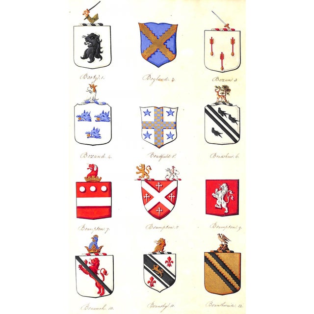 Mid 20th Century Mid 20th Century Armorial Album For Sale - Image 5 of 12