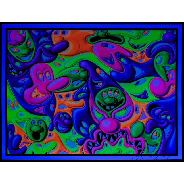 Abstract Kenny Scharf Superblobz Print For Sale - Image 3 of 3