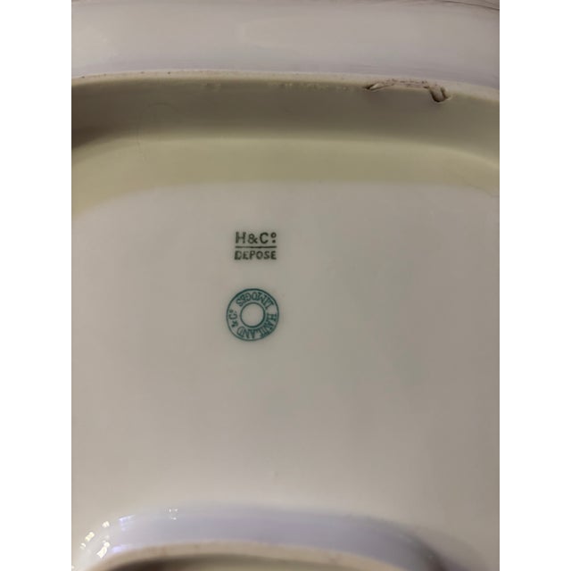Traditional Easter-Antique Haviland & Co. Limoges Porcelain Platter, France, Circa 1900 For Sale - Image 3 of 8
