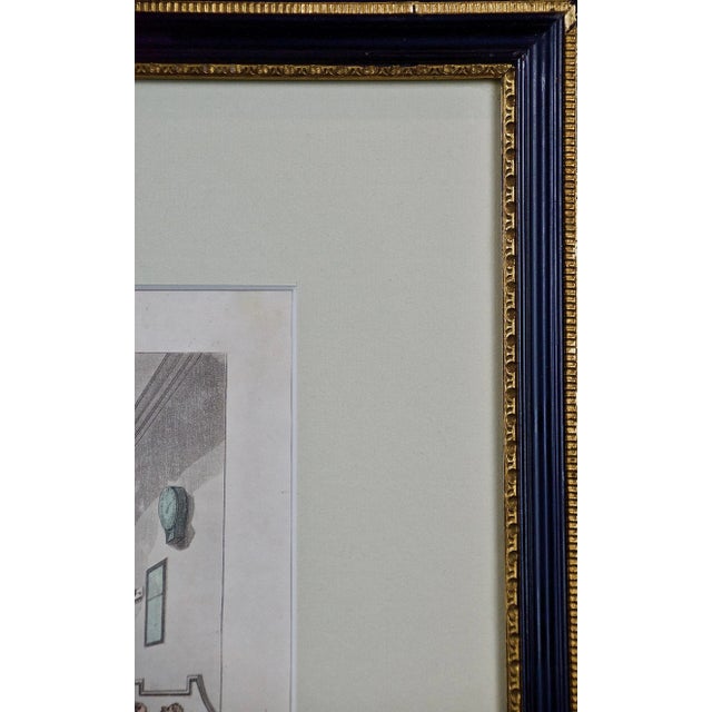 Early 19th Century Bow Street Office: An Original 19th C. Hand-Colored Engraving by Thomas Rowlandson From Microcosm of London, 1808 For Sale - Image 5 of 6