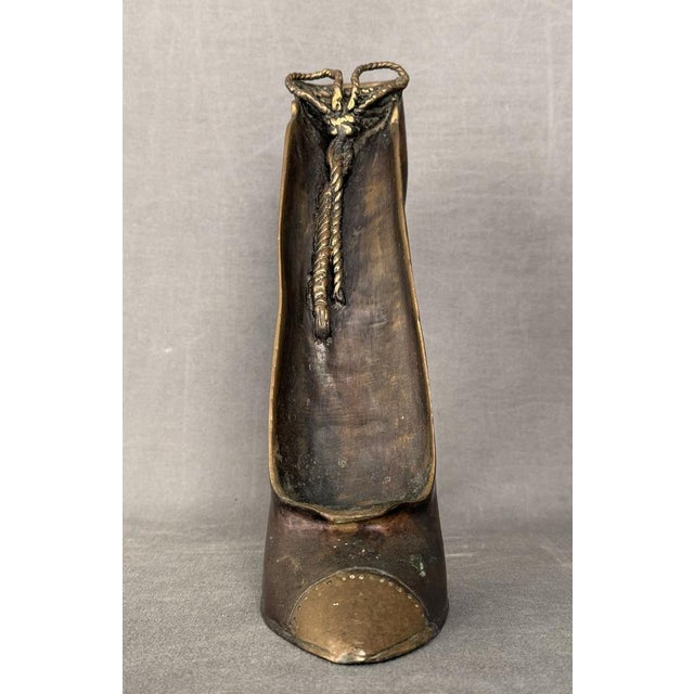 W T Chai, Candle Holder Sculpture with a Surrealist Motif, 1970, Bronze For Sale - Image 3 of 9