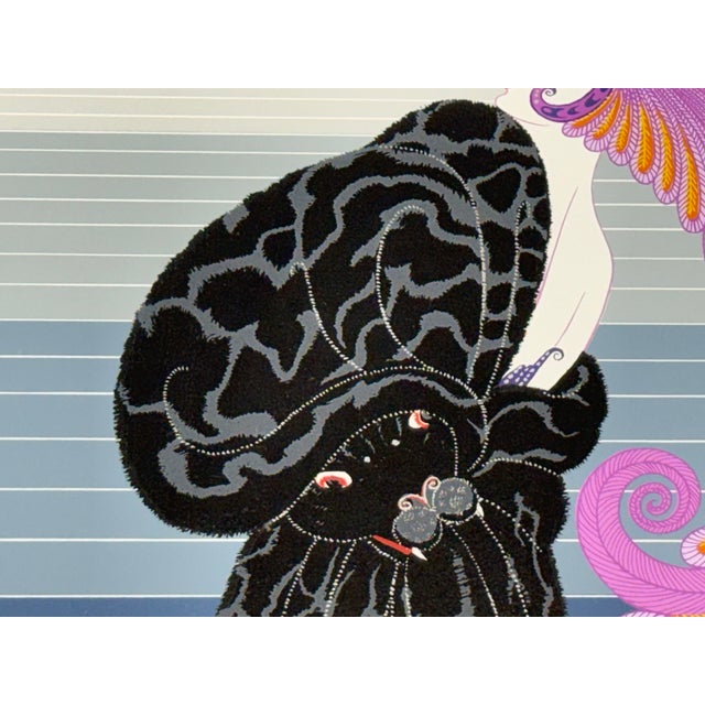 Circa 1977 Erté "Beauty and the Beast" Seriagraph, Framed For Sale In San Francisco - Image 6 of 13