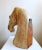 Camel Early 20th Century Hand Carved Wood Camel Head Sculpture For Sale - Image 8 of 13