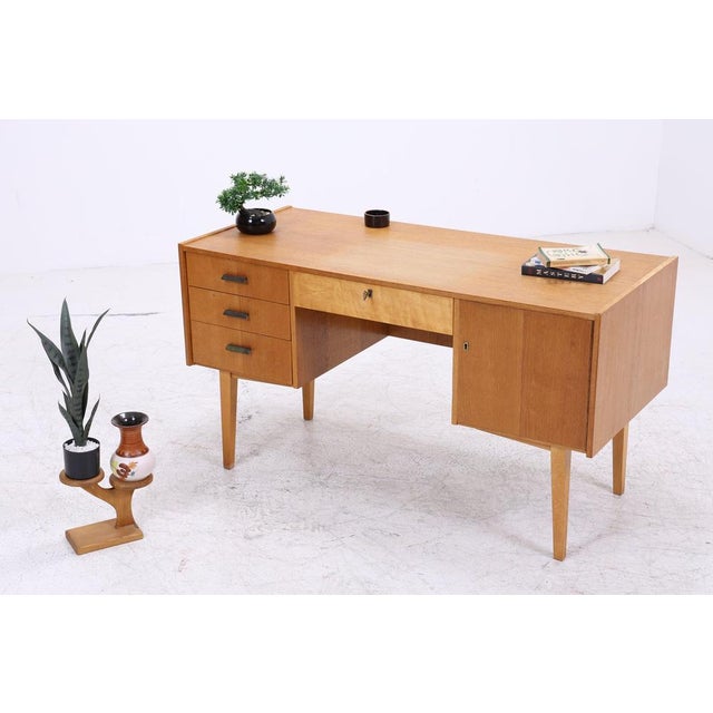Vintage Desk in Wood, 1960s For Sale - Image 4 of 15