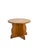 Brown Sculptural Pine Side Table from Åby Möbelfabrik, Sweden, 1940s For Sale - Image 8 of 8