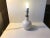 Table Lamp in White Opaline Glass from Holmegaard, 1970s For Sale - Image 6 of 7