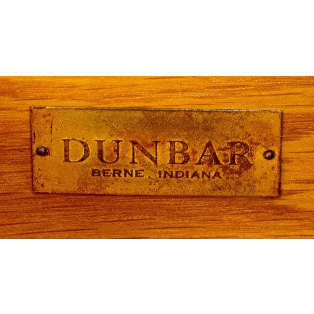 Brown Edward J. Wormley for Dunbar Mid-Century Walnut Low Table With Drawers For Sale - Image 8 of 10