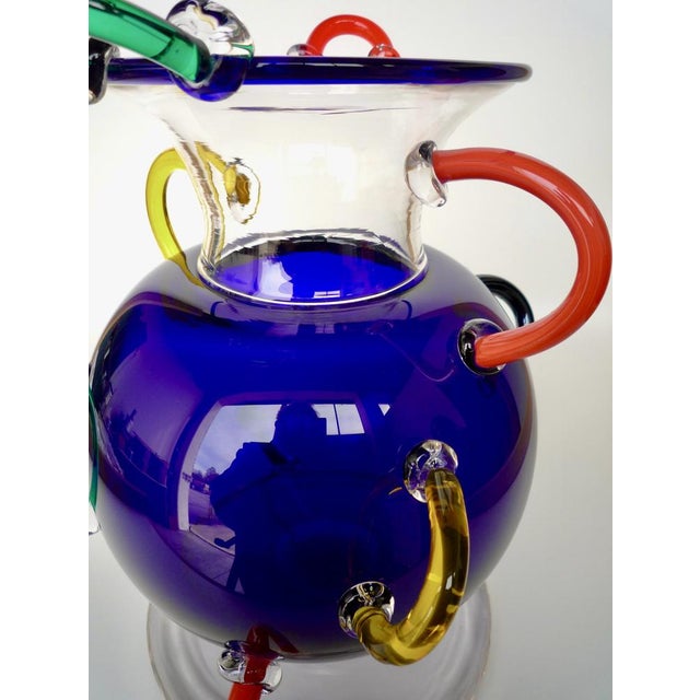 Mizar vase Designer: Ettore Sottsass Manufacturer: Memphis Milan Vetri collection 1982-83 Year: 1982 Production period:...