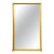 Italian Brass Framed Rectangle Wall Mirror, 1960s For Sale - Image 10 of 10