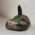 Antique Treen 19th Century Palm Wood Painted Decoy Duck Sculpture Folk Art For Sale - Image 11 of 11
