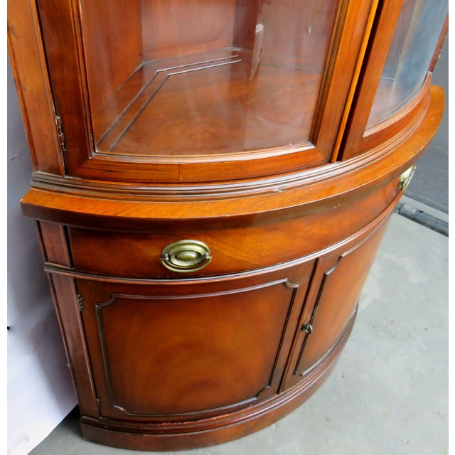 Drexel Mahogany Corner Chairish