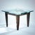 Brutalist Steel Side Tables with Etched Safari Motifs in Glass, 1970s, Set of 2 For Sale - Image 6 of 18