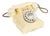 Mid-Century Bakelite Model 328L Rotary Telephone, 1952 For Sale