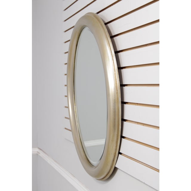 Traditional Friedman Brothers #7093 Notting Hill Silver and Gold Mirror For Sale - Image 3 of 12
