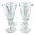 Vintage Pottery Barn Water Glasses-Set of 4 For Sale