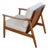 Mid Century Modern Caned Back Lounge Accent Side Chair 6921 For Sale
